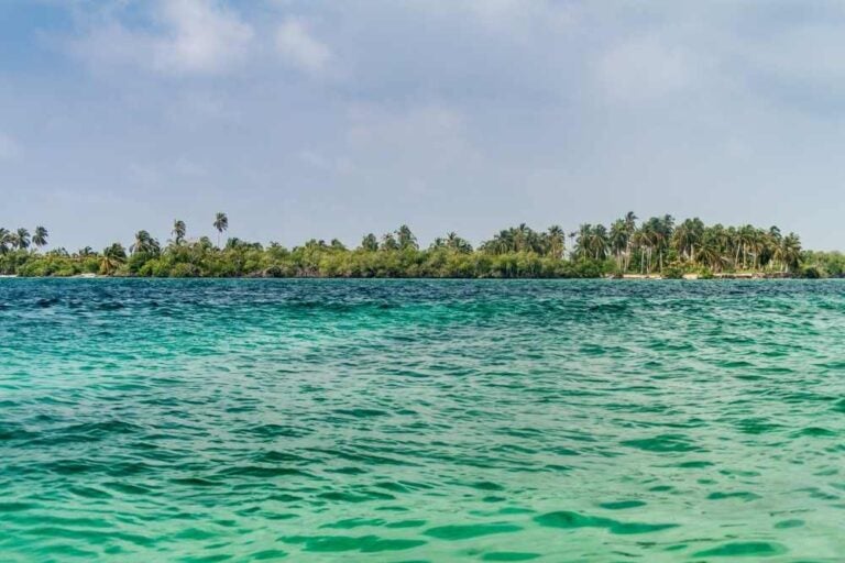 Una delle isole dell'arcipelago di San Bernardo, in Colombia