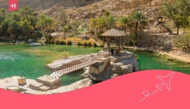 Esplora la meravigliosa Wadi Shab Oasis in Oman