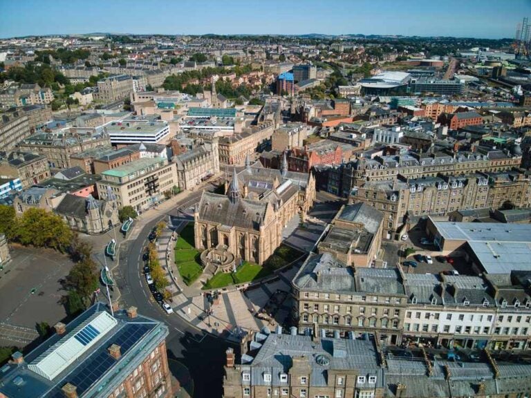 Museo del centro di Dundee, Scozia.