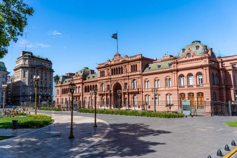 Casa Rosada a Buenos Aires (Argentina).