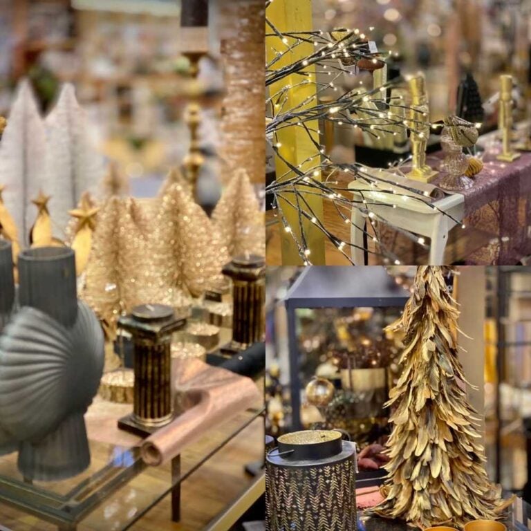 Ornamenti natalizi in un negozio in Islanda