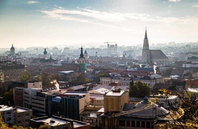 Mattino di inizio autunno a Cluj-Napoca.