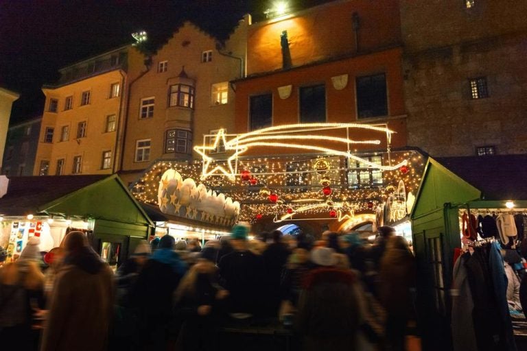 Mercatino di Natale a Innsbruck, in Austria.