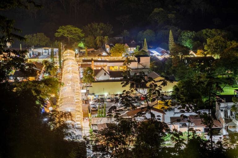 Mercato di Natale a Rio de Janeiro.