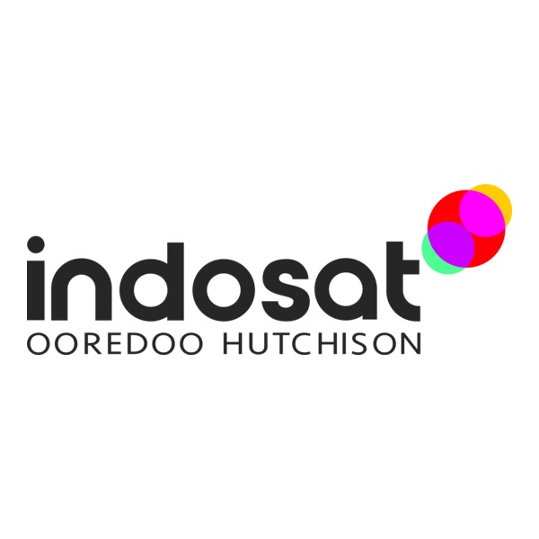 인도네시아 이동통신사 Indosat의 공식 로고