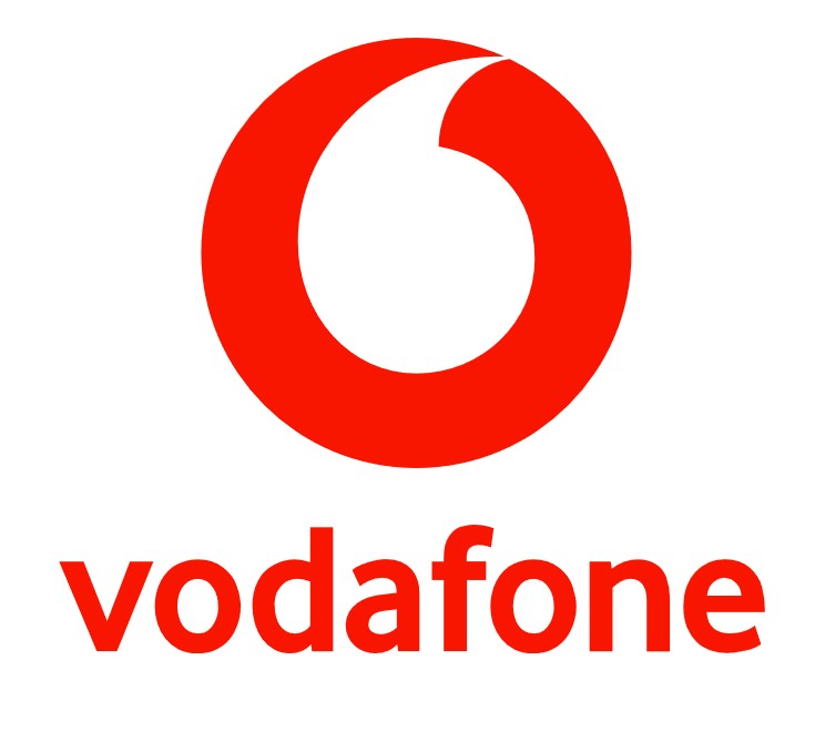 보다폰(Vodafone) 공식 로고