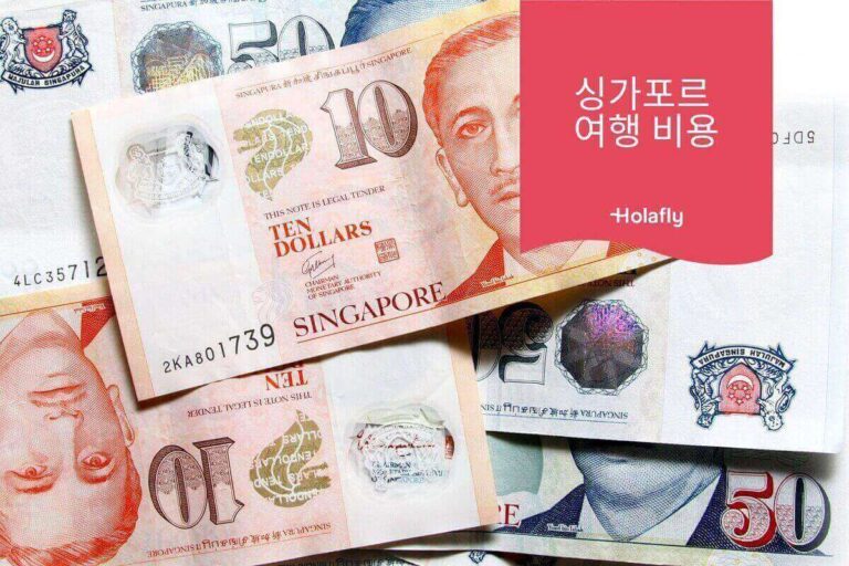 싱가포르 여행 비용