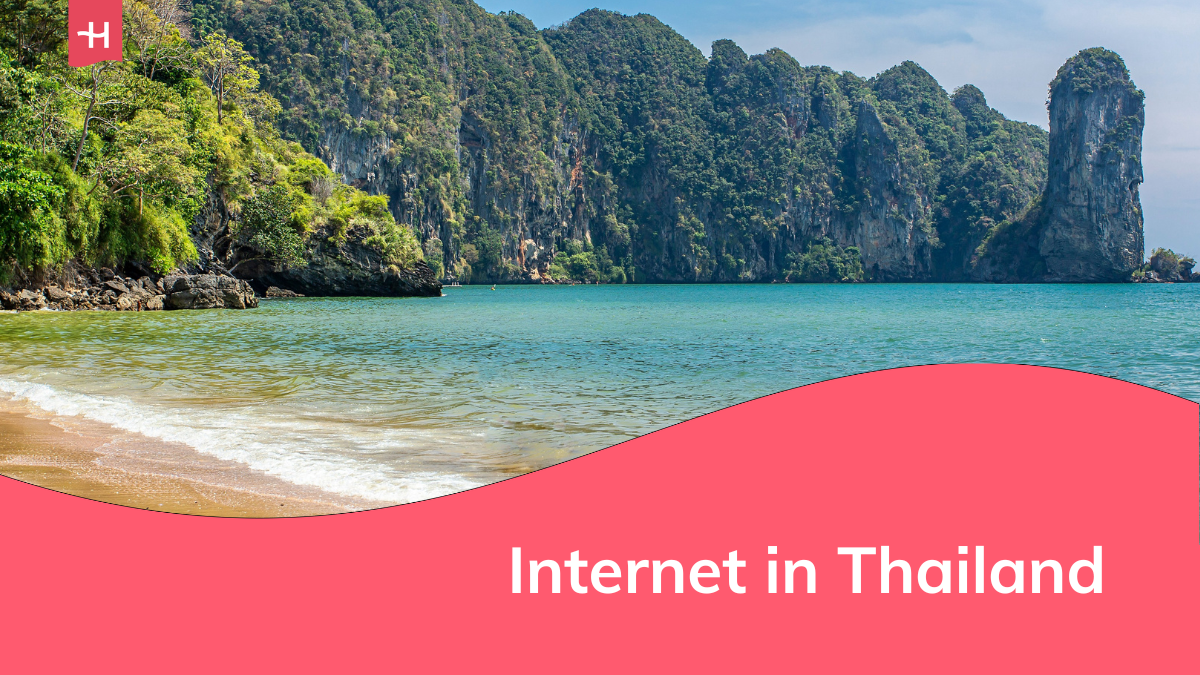 Foto van Thais landschap als een uitgelichte afbeelding voor een pagina over internet in Thailand