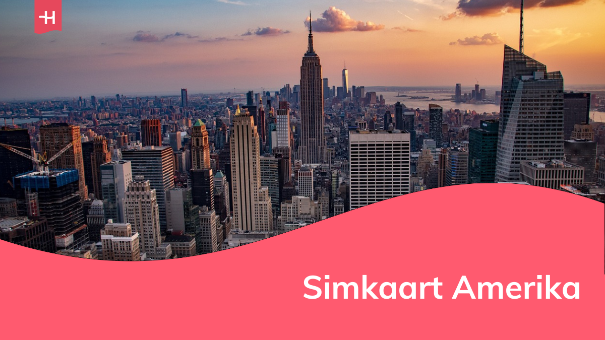 Foto van New York als uitgelichte afbeelding voor een pagina over "Simkaart Amerika"