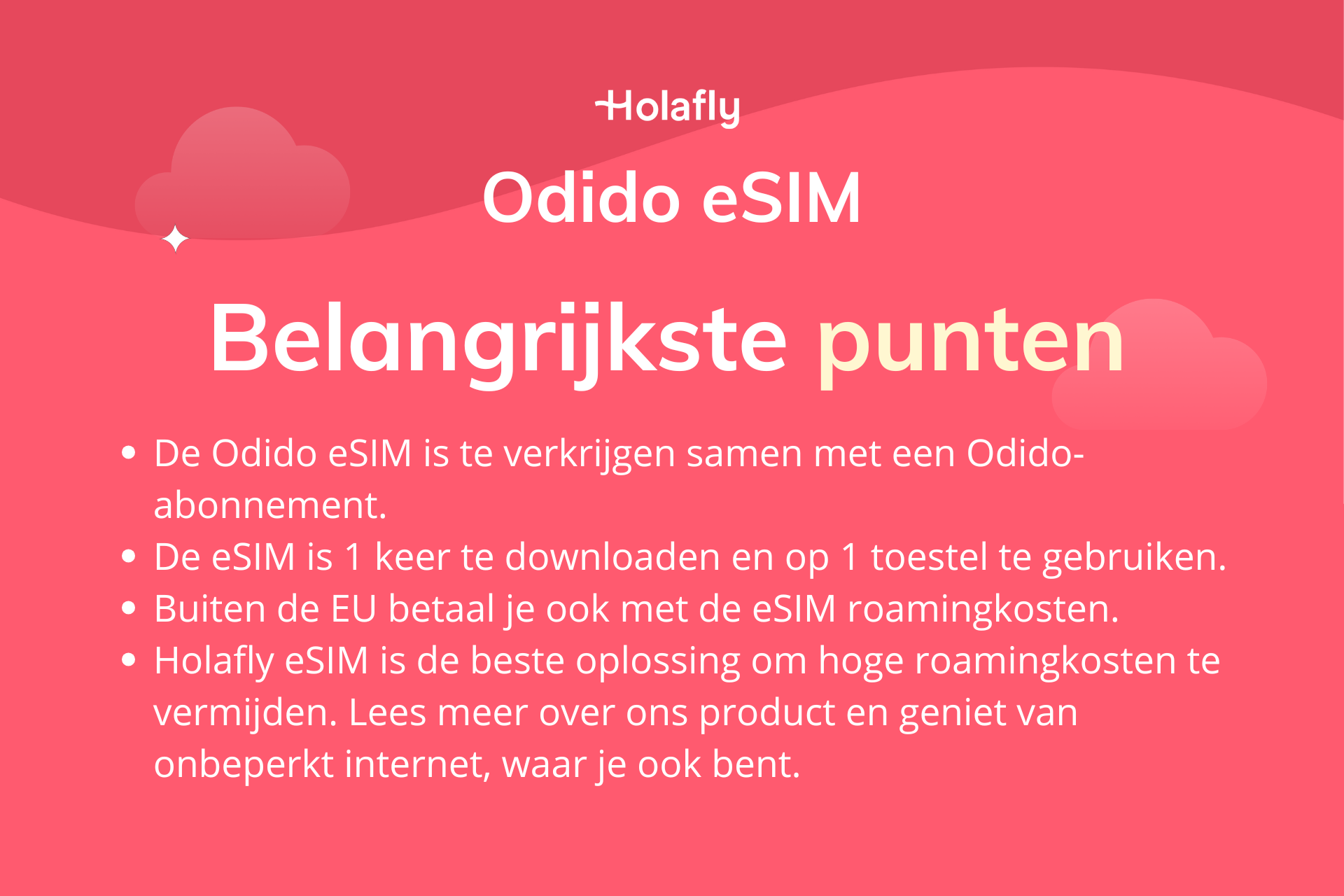Odido eSIM: Wat je moet weten + alternatief voor het buitenland