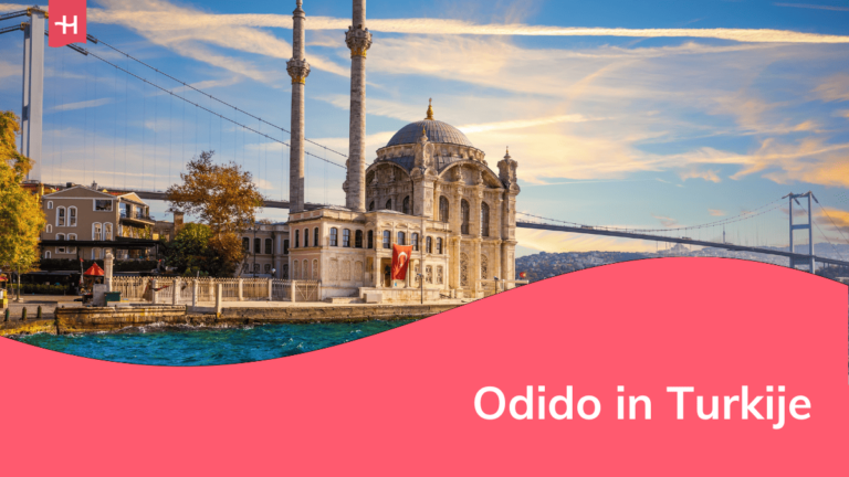 Foto van de Ortaköy-moskee als uitgelichte afbeelding voor een artikel over Odido in Turkije