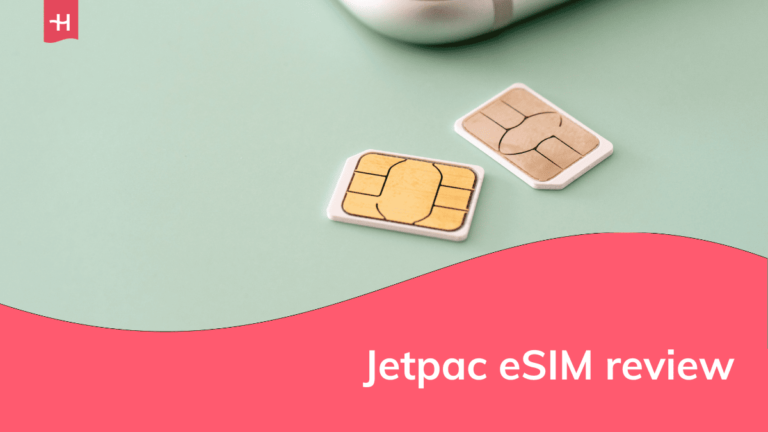 Foto van twee simkaartjes als uitgelichte afbeelding voor een Jetpac eSIM review
