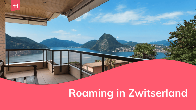 Foto van het Luganomeer als uitgelichte afbeelding voor een pagina over roaming in Zwitserland