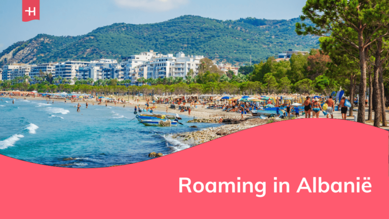 Foto van een strand in Vlora, Albanië, als uitgelichte afbeelding voor een pagina over roaming in Albanië