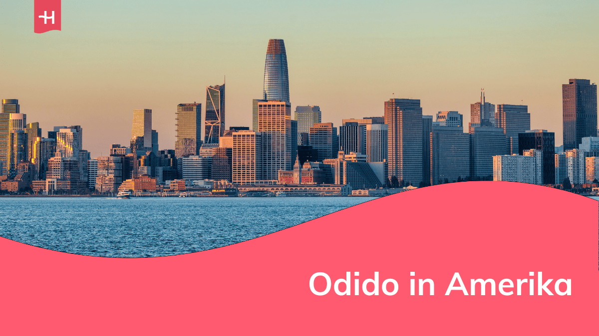 Skyline van San Francisco als uitgelichte afbeelding voor een pagina over Odido in Amerika