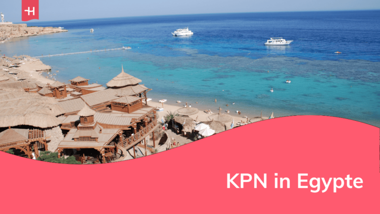 Foto van een strand in Sharm el Sheik als uitgelichte afbeelding voor een pagina over KPN in Egypte