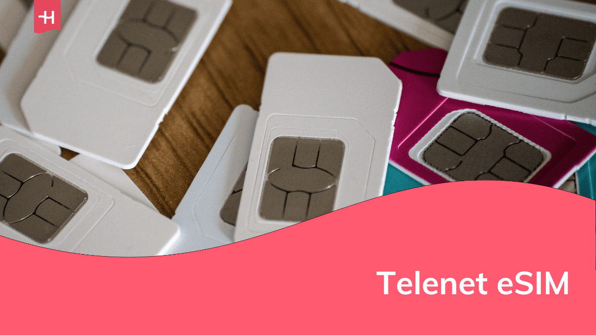 Foto van verschillende simkaarten als uitgelichte afbeelding voor een artikel over de Telenet eSIM