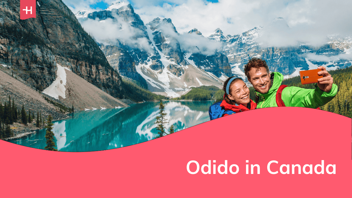 Foto van Moraine Lake als uitgelichte afbeelding voor een artikel over Odido in Canada