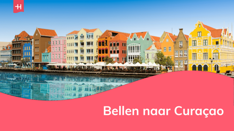 Foto de kleurrijke huisjes van Willemstad als uitgelichte afbeelding voor een artikel over bellen naar Curaçao