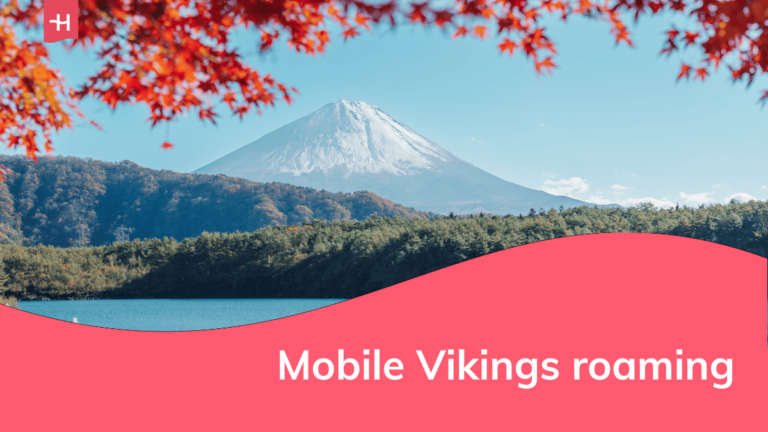 Foto van Mount Fuji in Japan als uitgelichte afbeelding voor een artikel over Mobile Vikings roaming