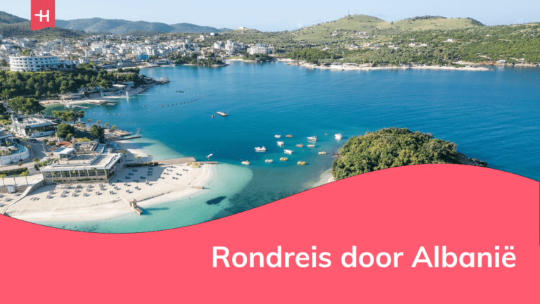 Foto van Ksamil in Albanië als uitgelichte afbeelding voor een artikel over rondreis door Albanië