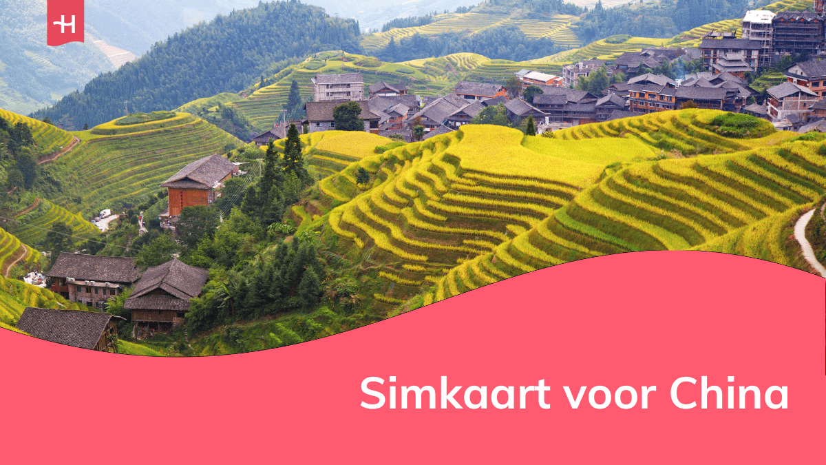 Foto van de rijstvelden van Longsheng als uitgelichte afbeelding voor een artikel over de beste simkaart voor China