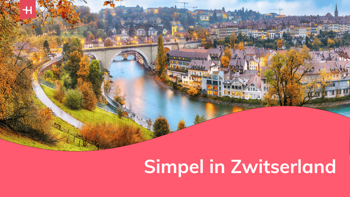 Foto van Bern als uitgelichte afbeelding voor een artikel over Simpel in Zwitserland