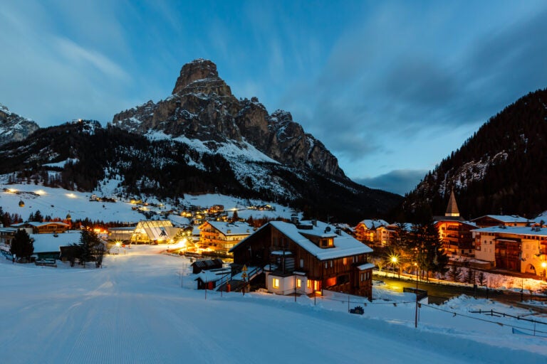 Foto van het skiresort Corvara in Alta Badia