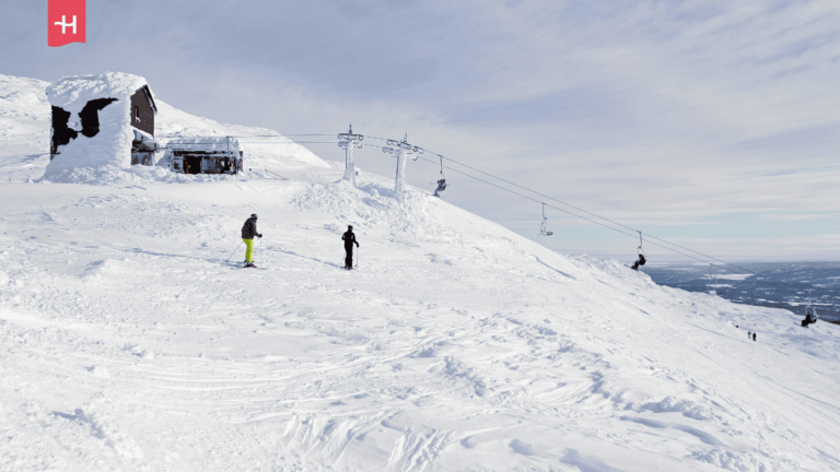 Sfeerbeeld van het skigebied Are in Zweden