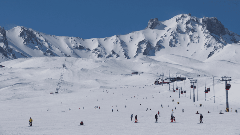 Sfeerbeeld van skigebied Erciyes in Turkije