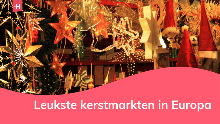 Foto van kerstdecoratie en -ornamenten als uitgelichte afbeelding voor een artikel over de leukste kerstmarkten in Europa