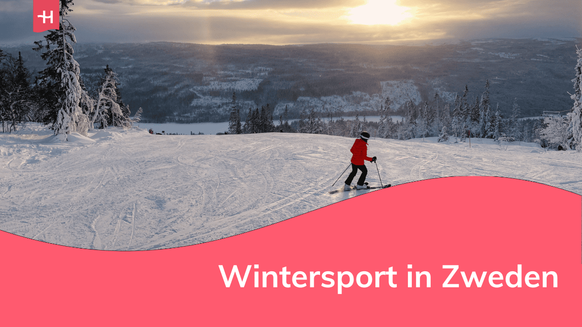 Skiër in het skigebied Are, als uitgelichte afbeelding voor een artikel over wintersport in Zweden