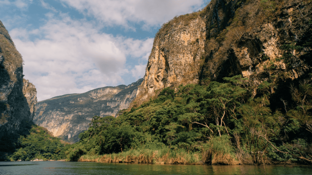 Foto van de Sumidero-kloof in Chiapas