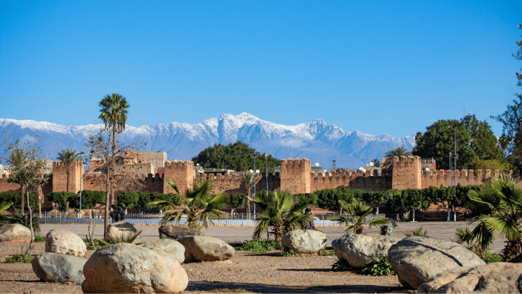 Sfeerbeeld van de stad Taroudant, een van de mooiste steden van Marokko