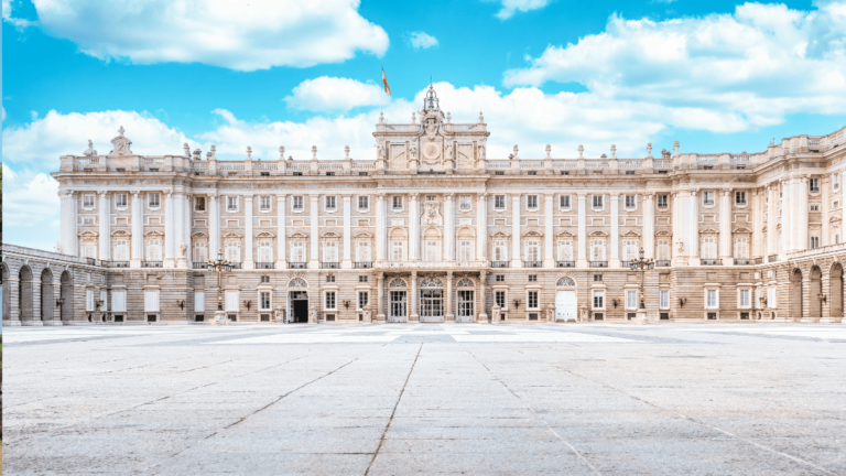 Het Koninklijk Paleis in Madrid