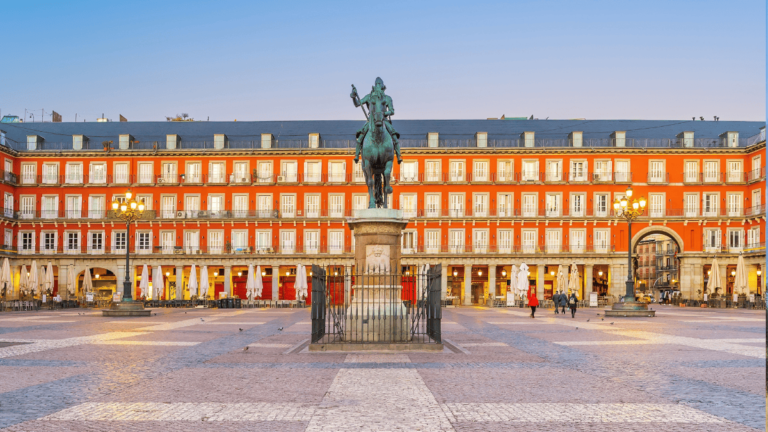 Foto van Plaza Mayor in Madrid