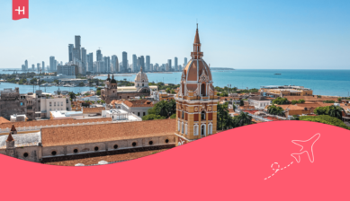 Foto van Cartagena als uitgelichte afbeelding voor een artikel over de beste reistijd voor Colombia
