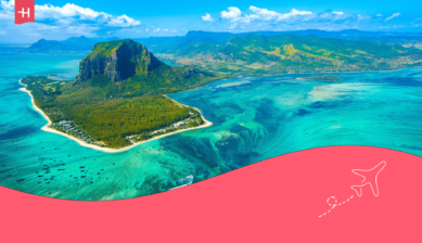 Foto van Mauritus de berg Le Morne Brabant als uitgelichte afbeelding voor een artikel over de beste reistijd voor Mauritius