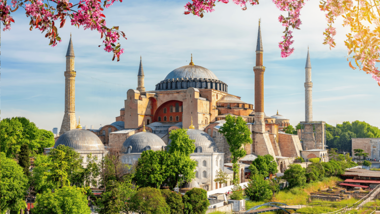 Foto van de Hagia Sophia in Istanbul