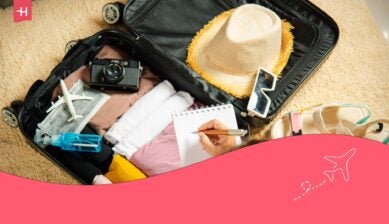 Een ingepakte koffer als uitgelichte afbeelding voor een artikel over een paklijst voor Thailand