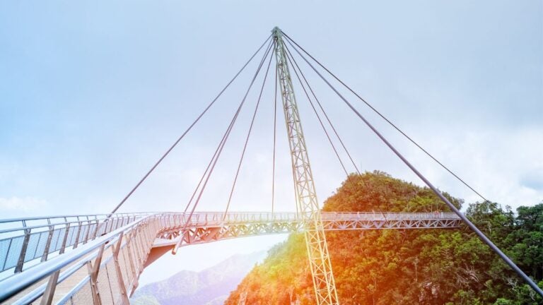 Langkawi Sky Bridge in Maleisië