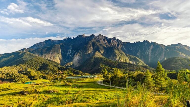 Mount Kinabalu op Borneo
