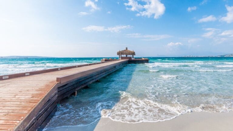 Paradijselijk strand in Turkije