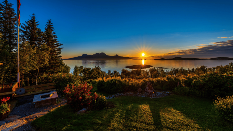 Middernachtzon in Noorwegen