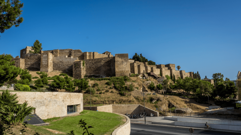 Gibralfaro-kasteel en de Alcazaba van Malaga