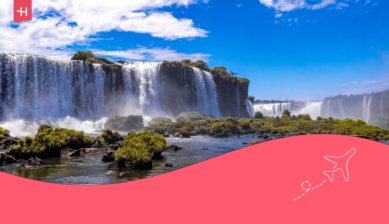 Iguazu-watervallen in Misiones als uitgelichte afbeelding voor een artikel over simkaart in Argentinië