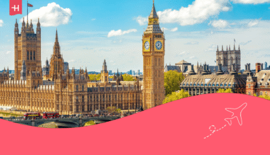 Houses of Parliament en de Big Ben als uitgelichte afbeelding voor een artikel over de beste bezienswaardigheden in Londen