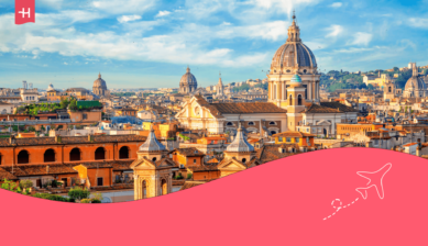 De daken van Rome als uitgelichte afbeelding voor een artikel over de mooiste plekken in Italië