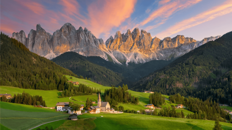 Majestueuze bergen in de Dolomieten