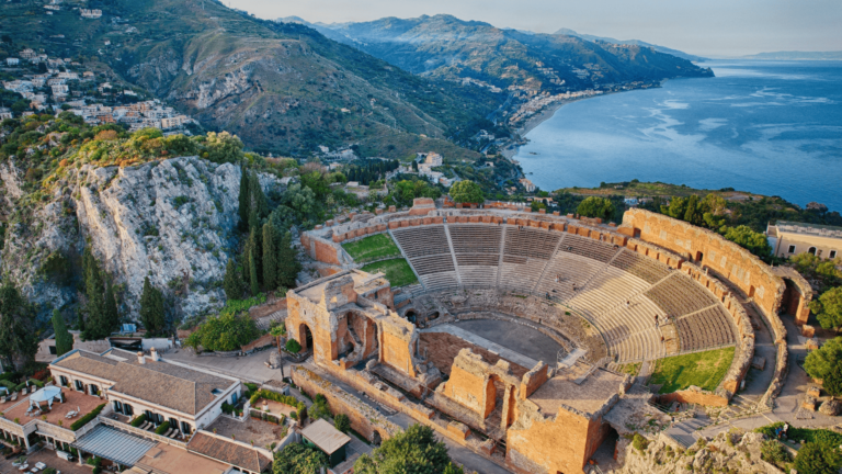 Het Grieks theater in Taormina